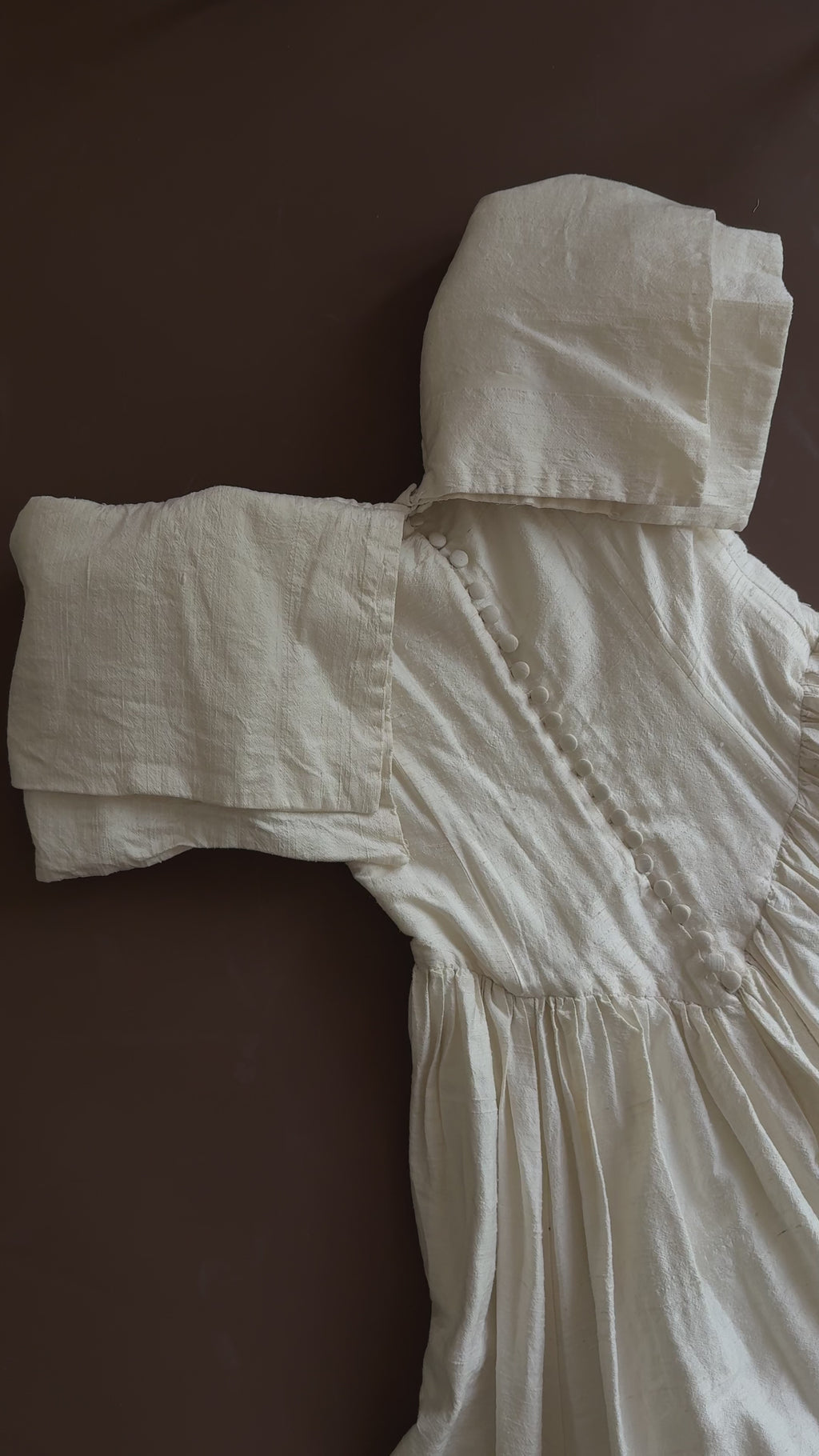 1980s Silk Off-The-Shoulder Bow Gown