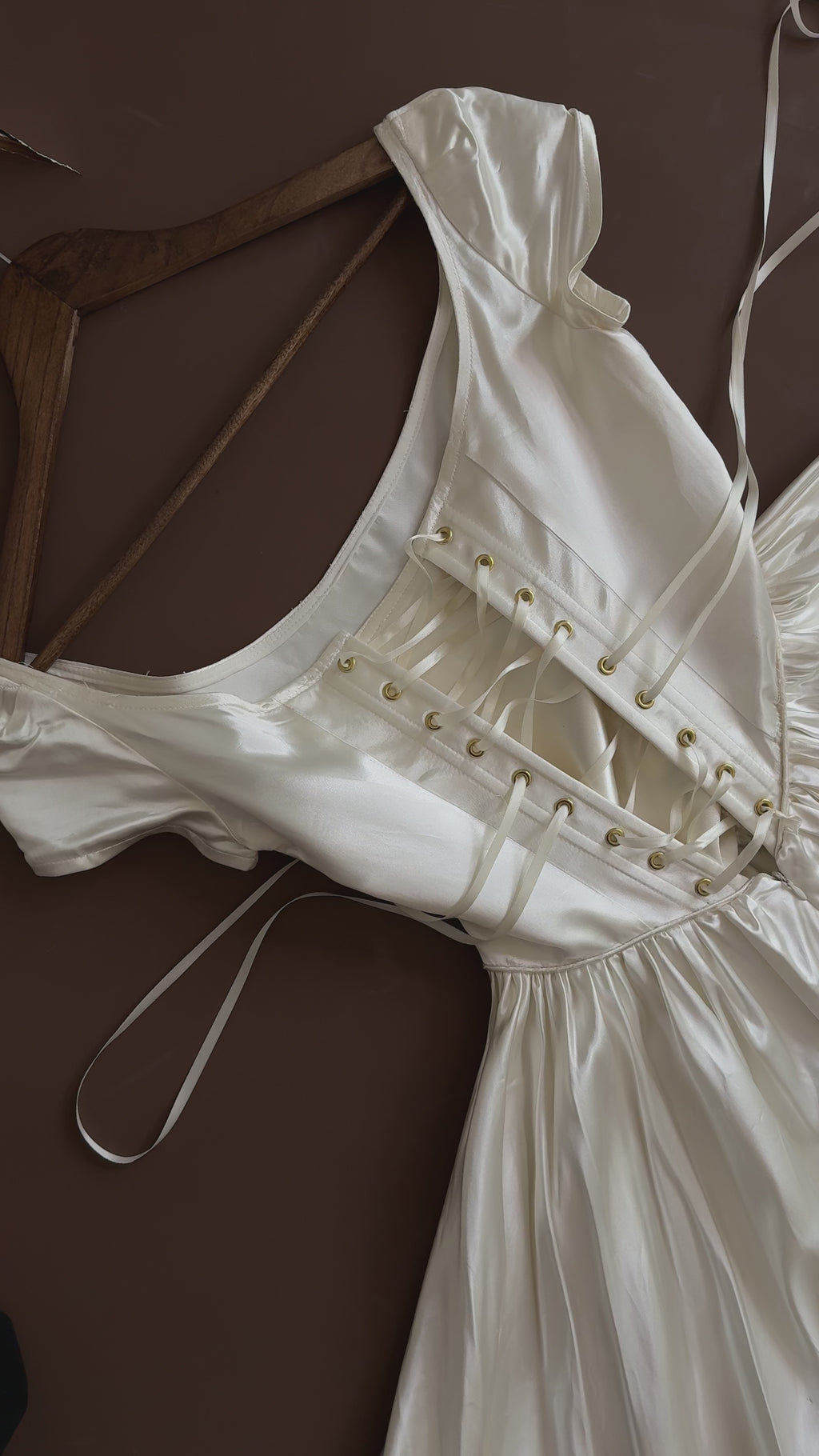 1940s Boat Neck Ballet Gown
