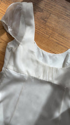 2000s English Silk Cap Sleeve Gown, England