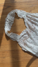 1940s Halter Lace Bust Slip, Spain