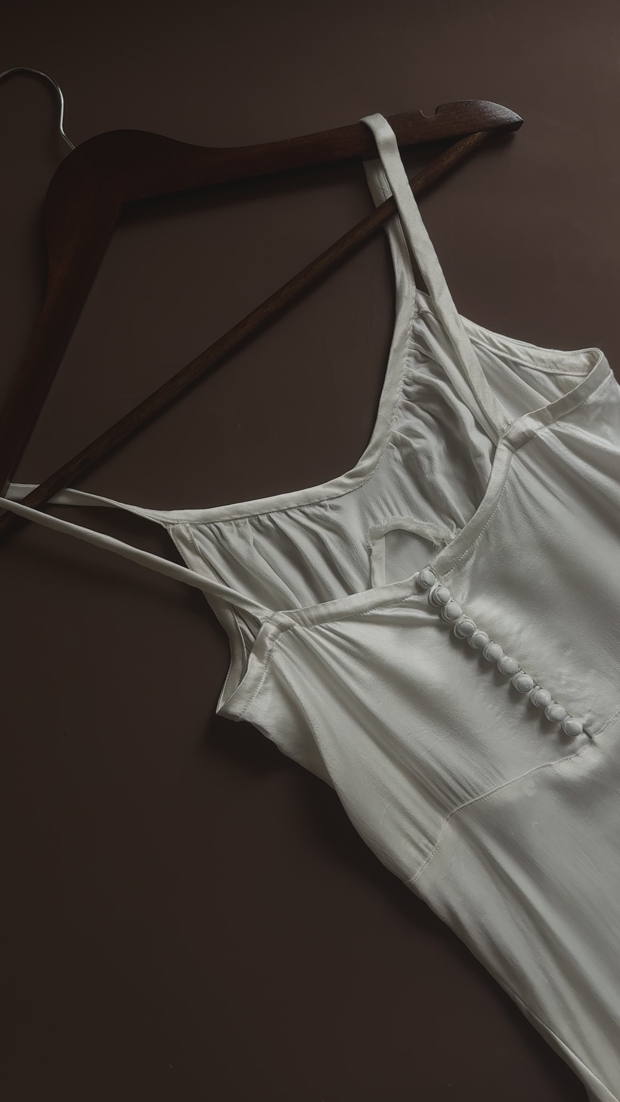 1930s Gown and Underbust Corset Set