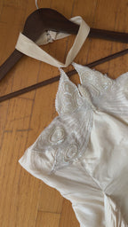 Late 1960s–Early 1970s Italian Silk Butterfly Gown
